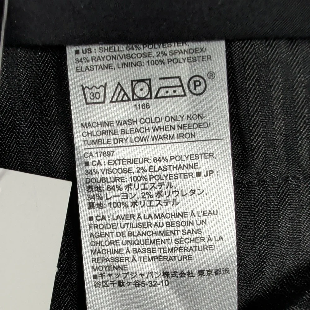 Chino Slim Fit 36x32 Navy Trousers Banana Republic Pants Stretch Corpcore Casual